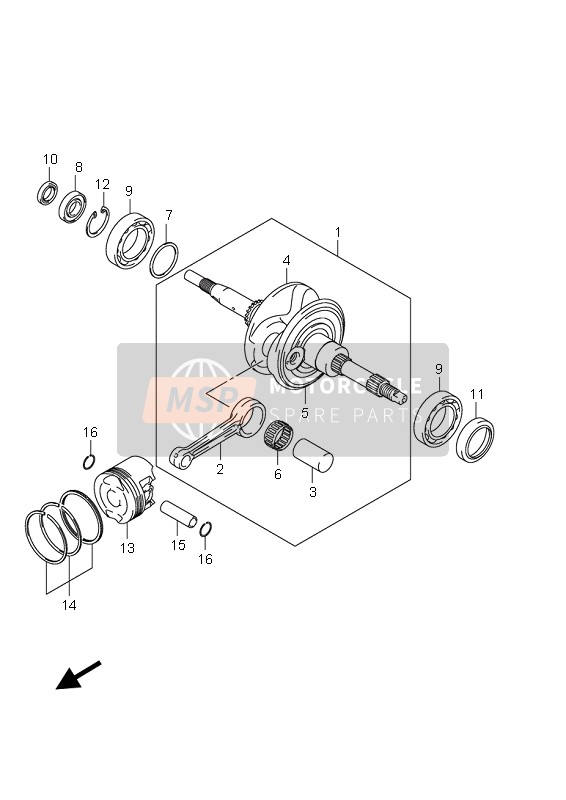 0833141289, Arandela De Seguridad, Suzuki, 2